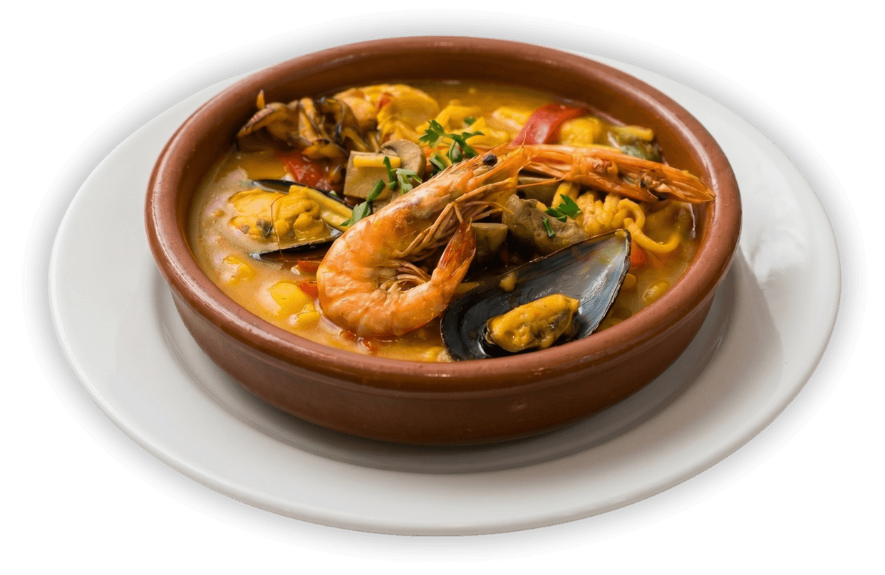 Cazuela de fideua