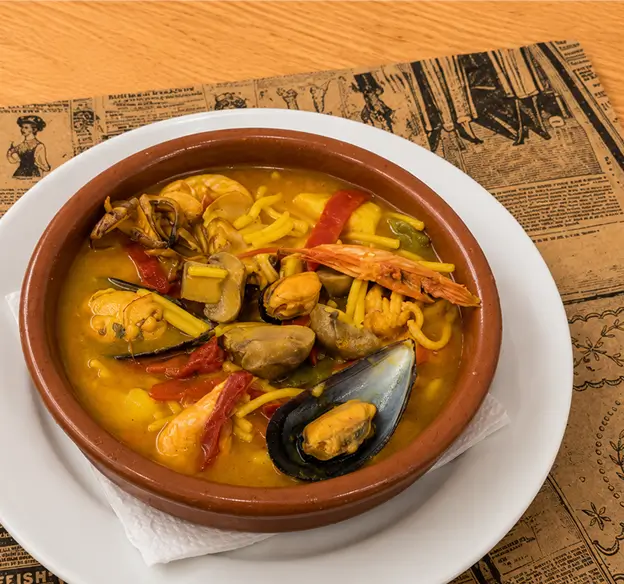 Cazuela de marisco